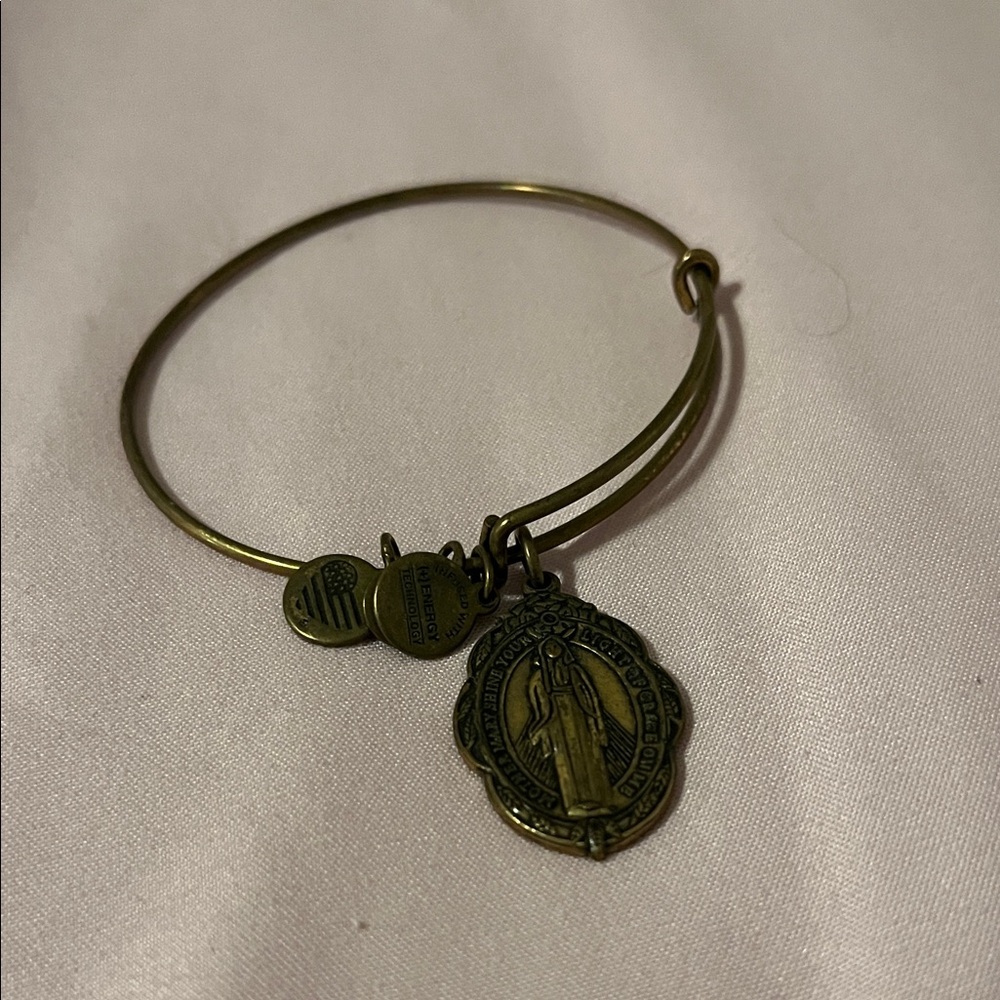 Alex and Ani Gold-Tone Charm Bracelet